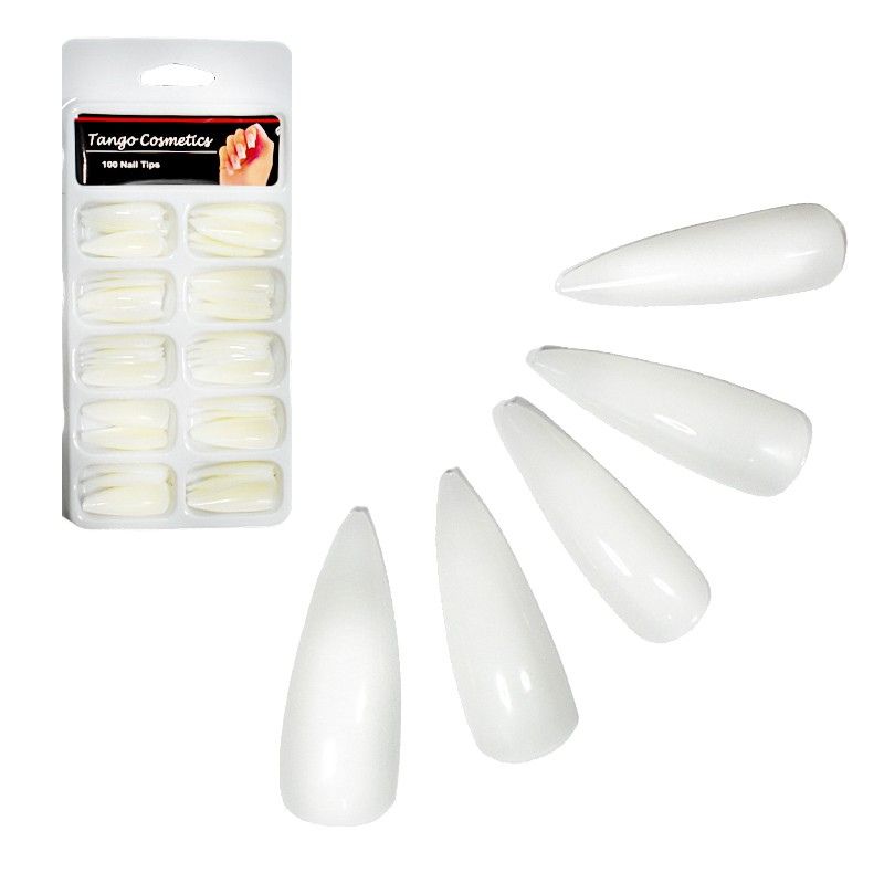 Set de 100 tips de uñas Tango Cosmetics surtidos