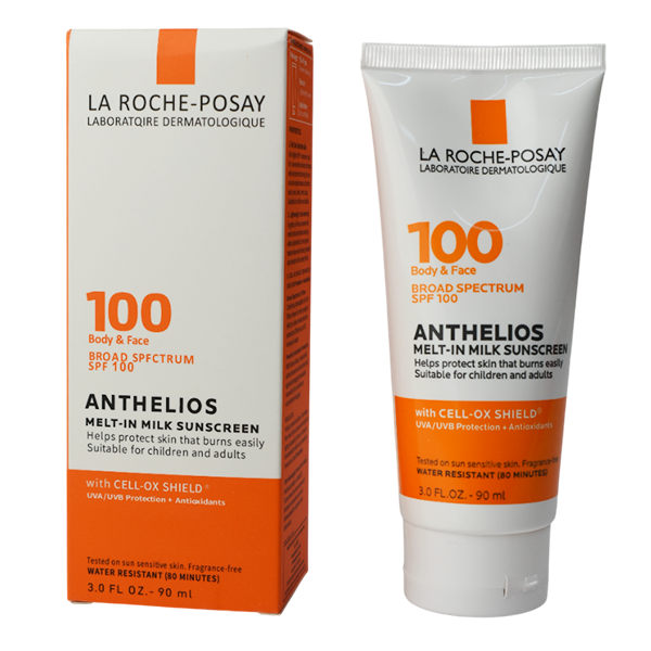 Protector solar de amplio espectro p/ niños y adultos,pieles muy sensibles SPF100 Anthelios La Roche Posay - La Roche Posay