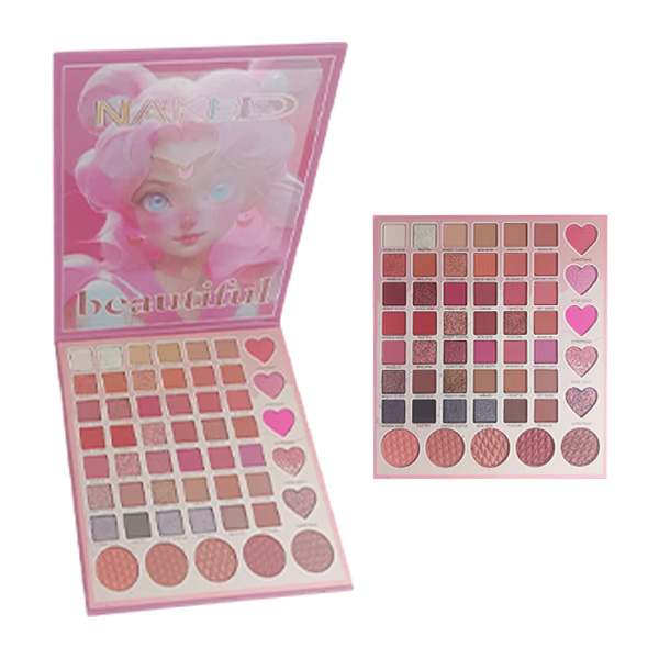 Paleta de sombra para ojos de 52 colores diferentes en presentación de Princesa Luna Verybeauty de Naked