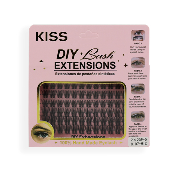 Pestañas en ramito DIY - Lash extensión - Kiss