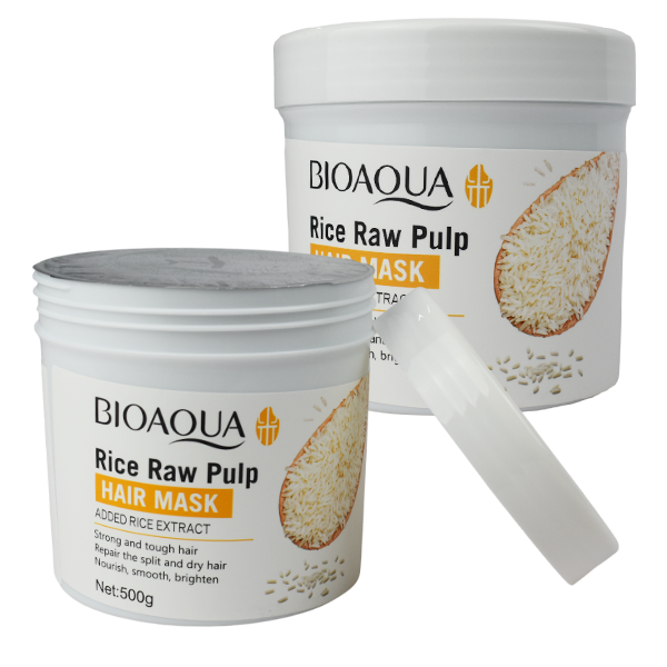 Mascarilla para el cabello con extracto de arroz - Bioaqua
