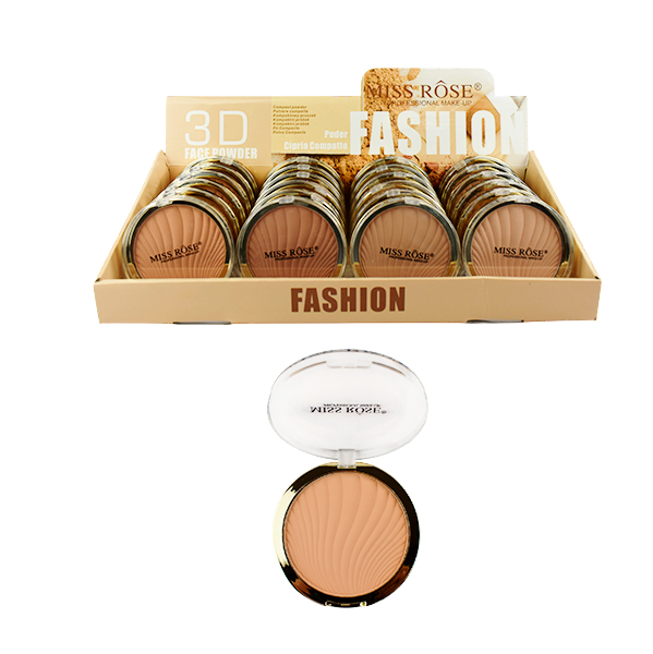 Polvo compacto 3D  - Miss Rose