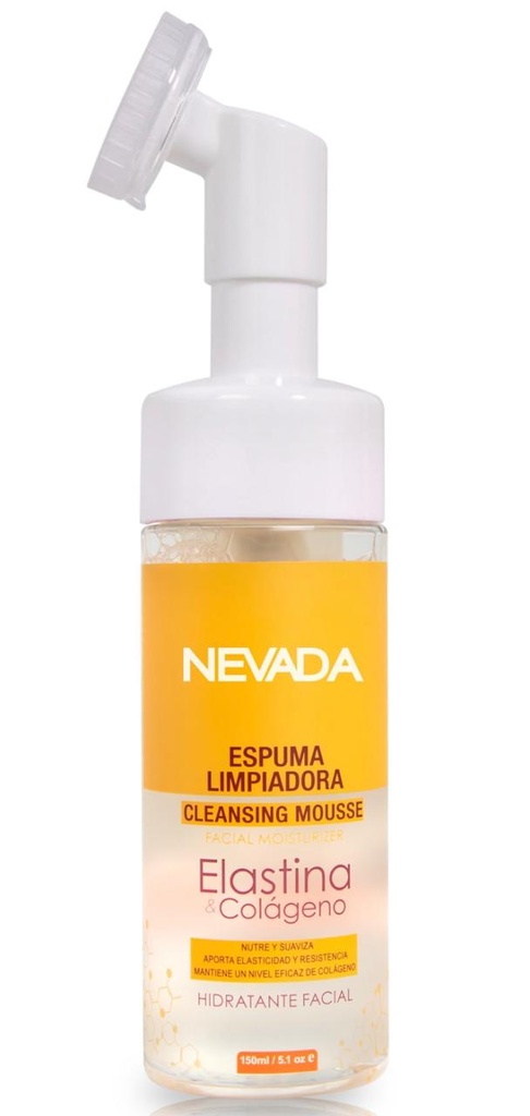 Espuma limpiadora facial con elastin y colágeno - Nevada