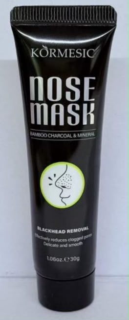 Mascarilla de nariz con carbón para puntos negros - Kormesic