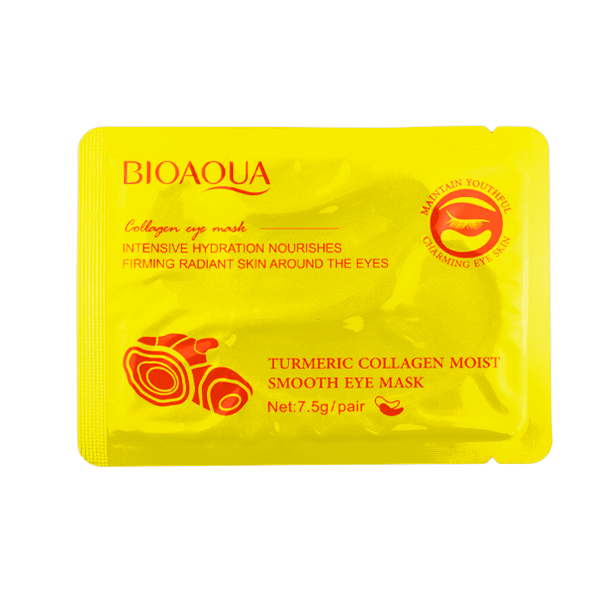 Parches para ojeras con extracto de cúrcuma - Bioaqua